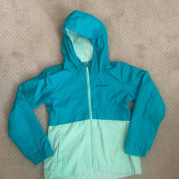 Girls Columbia Rain-zilla Jacket - Picture 1 of 10